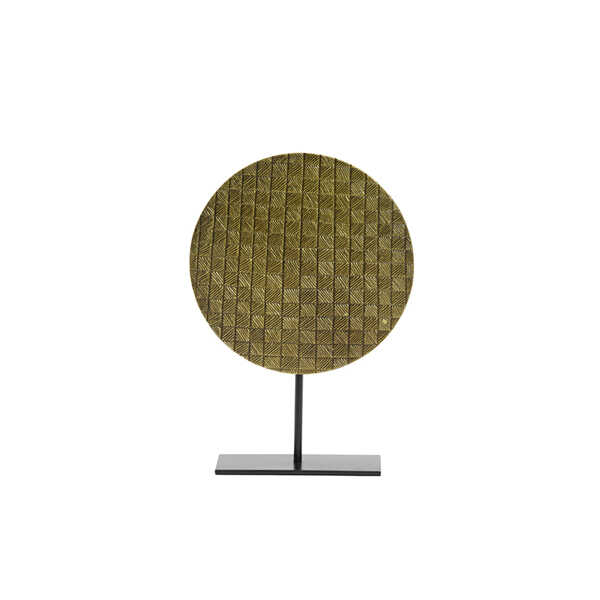 Ornament PERSEGI 26x7,5x37cm - Antiek Brons Zwart