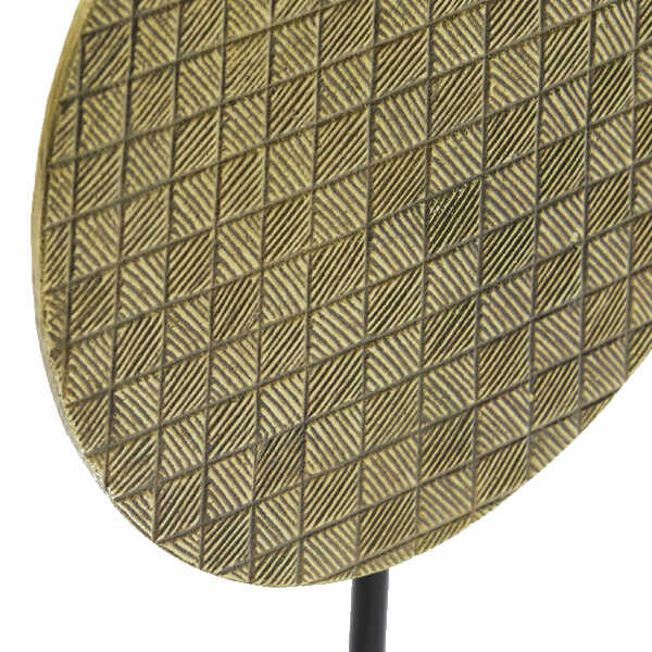 Ornament PERSEGI 26x7,5x37cm - Antiek Brons Zwart - Afbeelding 2