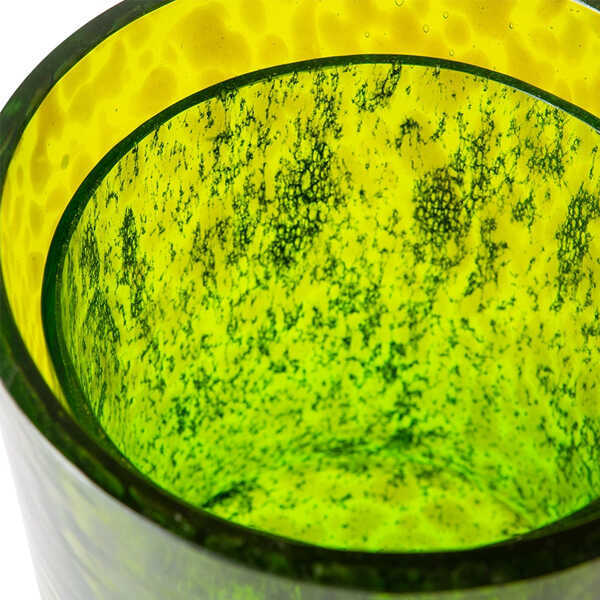 HKliving Vaas Cheetah set/2 - Green OP=OP - Afbeelding 2