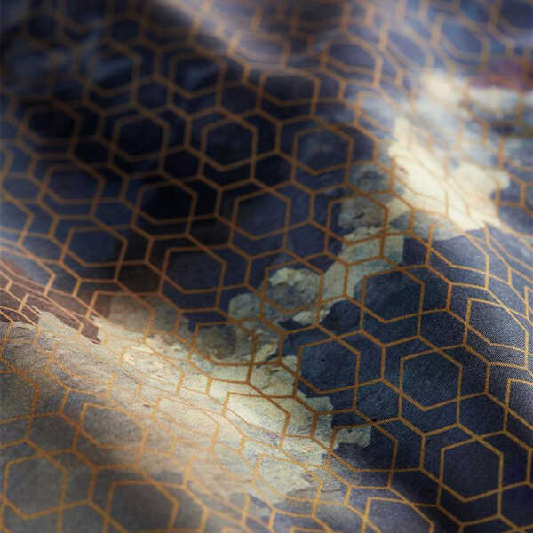 Kardol Dekbedovertrek Metamorphose 140x200/220cm - Blue OP=OP - Afbeelding 4