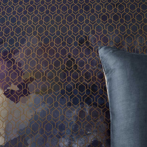 Kardol Dekbedovertrek Metamorphose 140x200/220cm - Blue OP=OP - Afbeelding 3