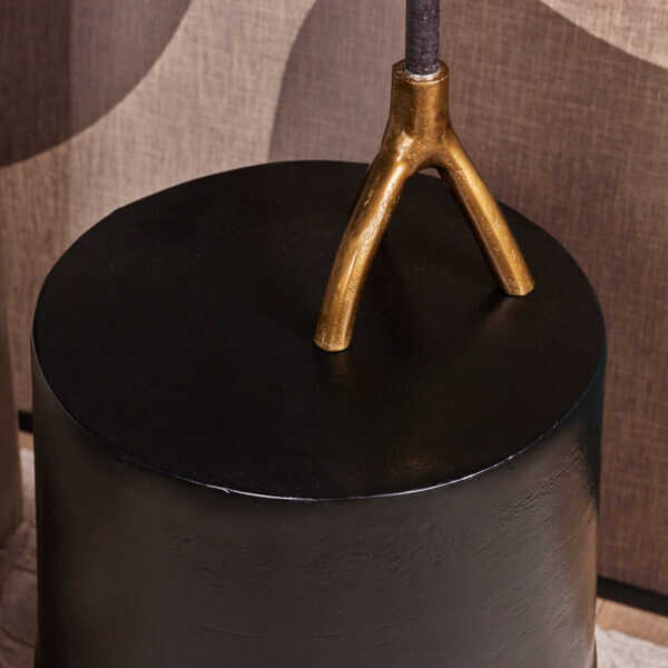 Bijzettafel Kacy 36x60cm - Mat Zwart - Afbeelding 4