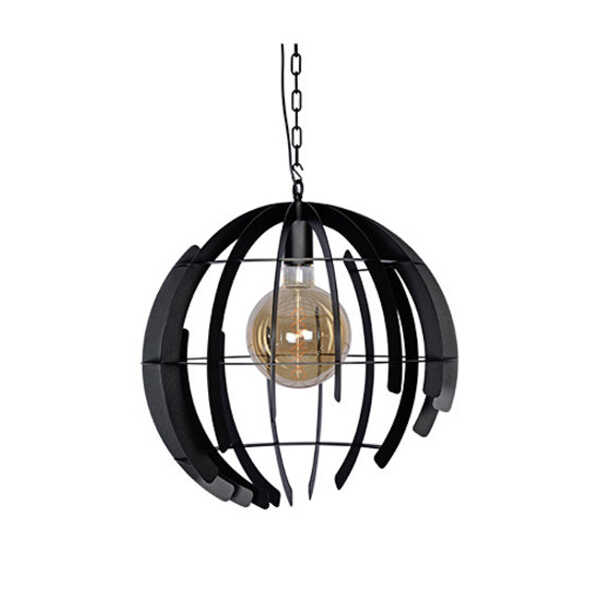 Hanglamp Terra Ø60cm - Zwart - Afbeelding 3