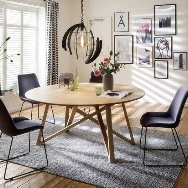 Hanglamp Terra Ø60cm - Zwart - Afbeelding 2