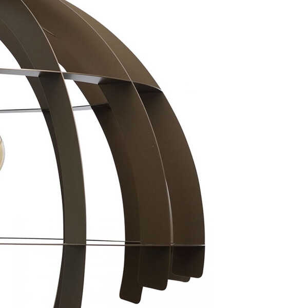 Hanglamp Terra 4-lichts Ø100cm - Oud Messing - Afbeelding 3