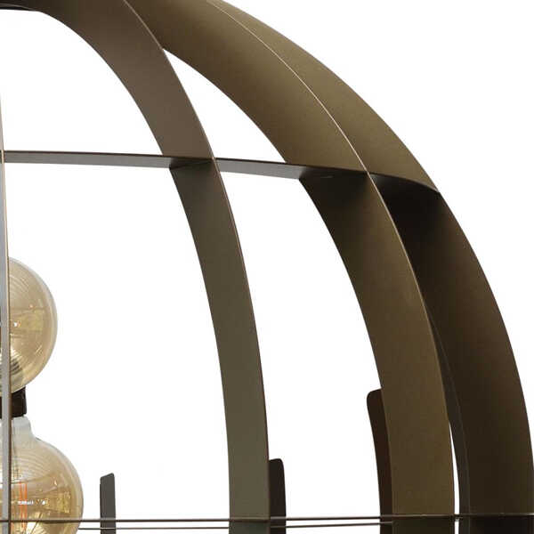 Hanglamp Terra 4-lichts Ø100cm - Oud Messing - Afbeelding 2