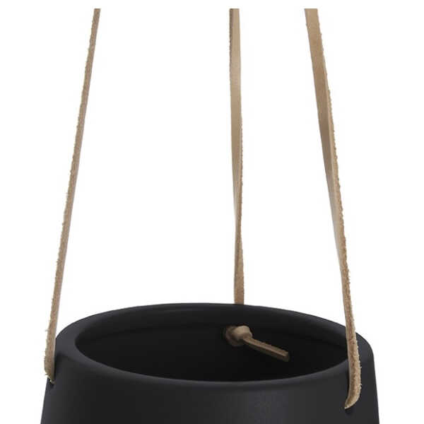 Bloempot Hanging Pot Skittle Medium - Zwart - Afbeelding 5