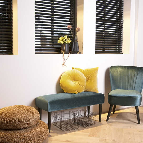 Bloempot Hanging Pot Skittle Medium - Zwart - Afbeelding 2