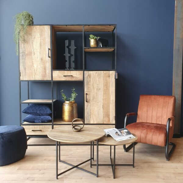 Salontafel Arlington set/2 - Mangohout - Afbeelding 4