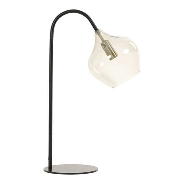 Tafellamp RAKEL 28x17x50,5cm E14 – Mat Zwart