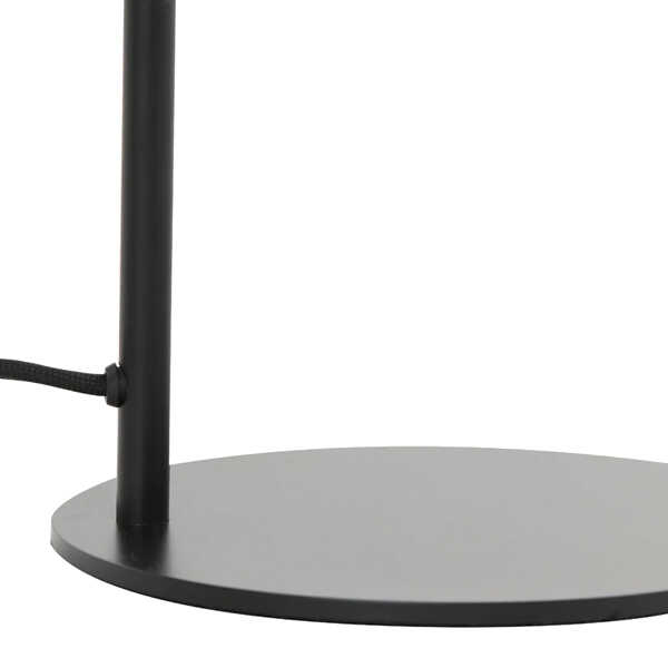 Tafellamp RAKEL 28x17x50,5cm E14 – Mat Zwart - Afbeelding 4