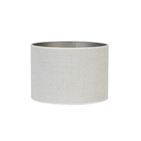 Lampenkap SAVERNA Cilinder Ø25x18cm – Eiwit