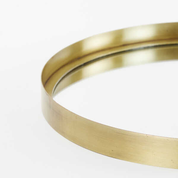 Spiegel BITA Ø60x4cm – Oud Brons - Afbeelding 2