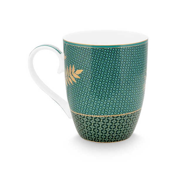 Pip Studio Winter Wonderland Mok Groot 350ml - Groen - Afbeelding 3