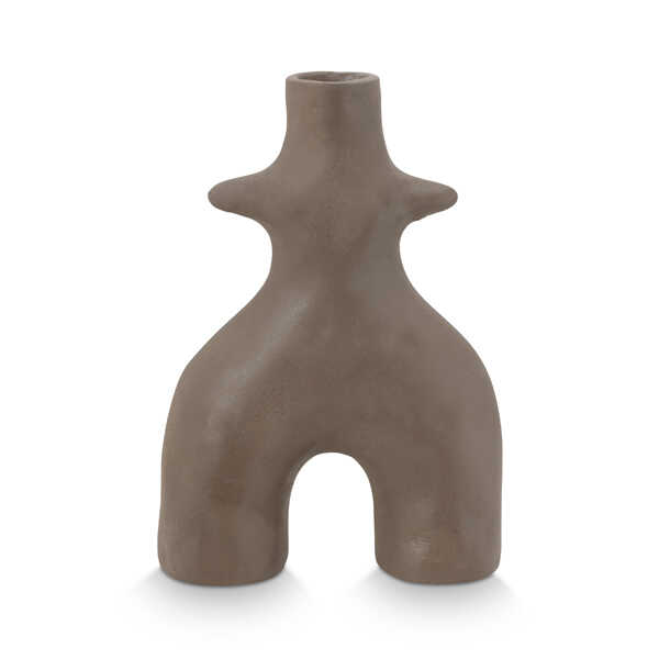 vtwonen Ecomix Vaas Twig Medium - Warm Brown OP=OP