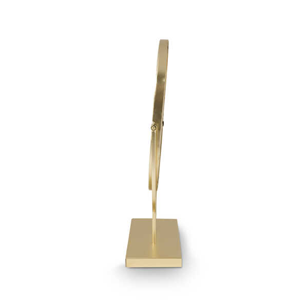 vtwonen Spiegel op standaard Ovaal - Goud - Afbeelding 3