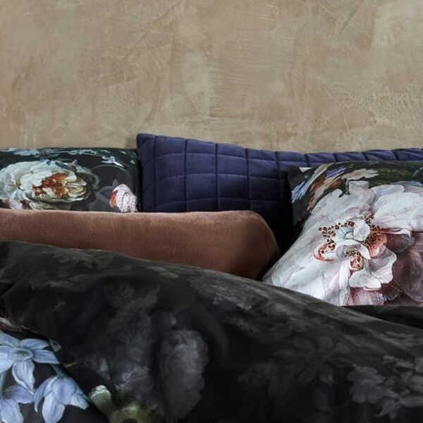 Essenza Dekbedovertrek Fleur Festive - Blooming Black - Afbeelding 2