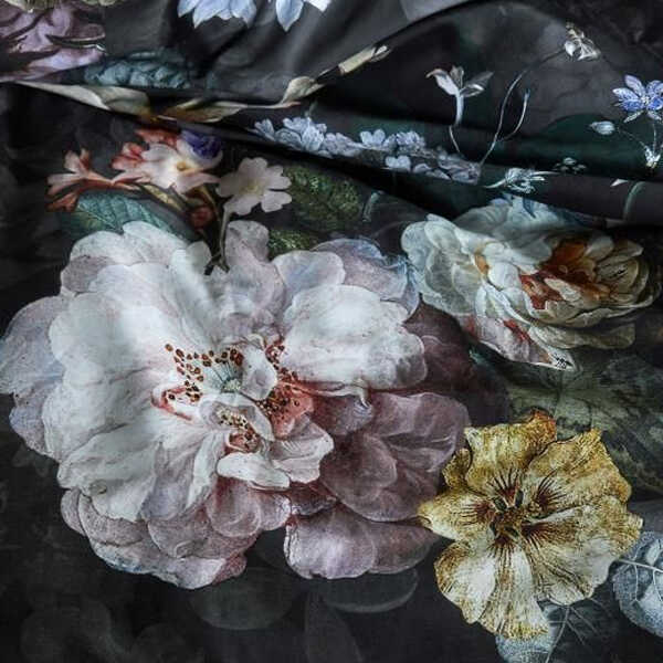 Essenza Dekbedovertrek Fleur Festive - Blooming Black - Afbeelding 5