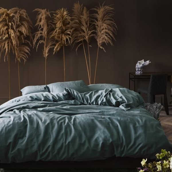 Essenza Dekbedovertrek Minte - Denim - Afbeelding 2