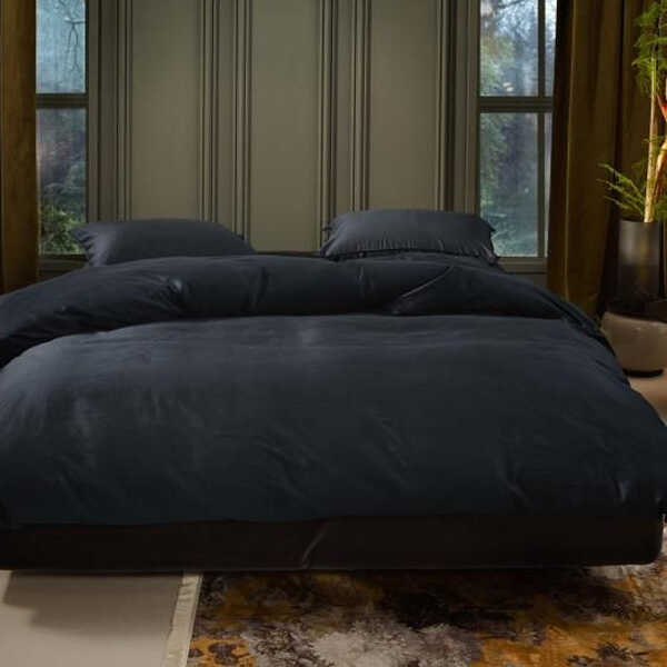 Essenza Dekbedovertrek Minte - Night Blue - Afbeelding 2