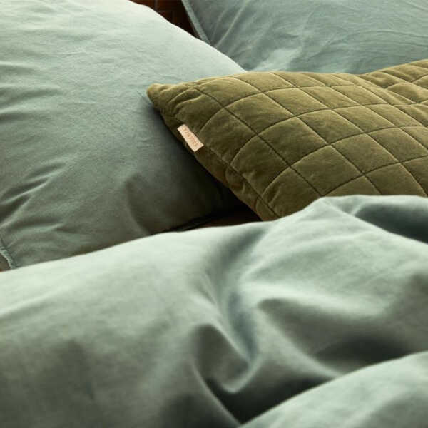 Essenza Dekbedovertrek Guy - Sea Green OP=OP - Afbeelding 4