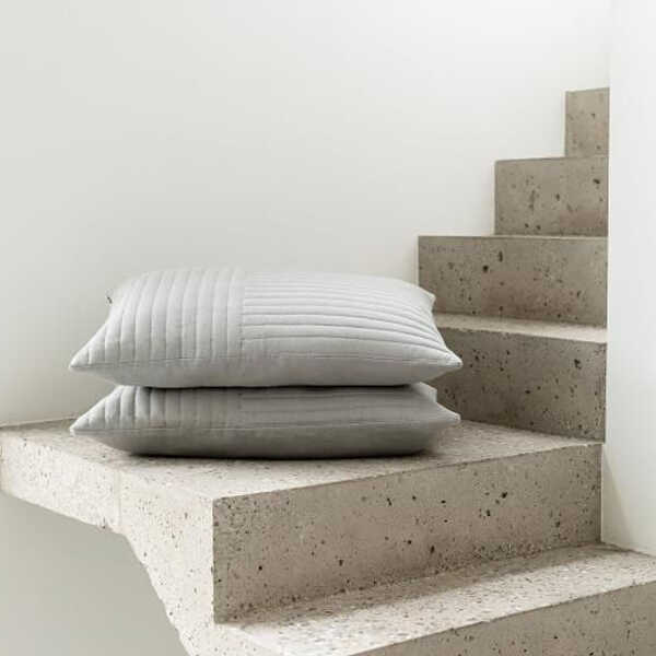 Marc O'Polo Sierkussen Viosa 40x60cm - Soft Grey - Afbeelding 3