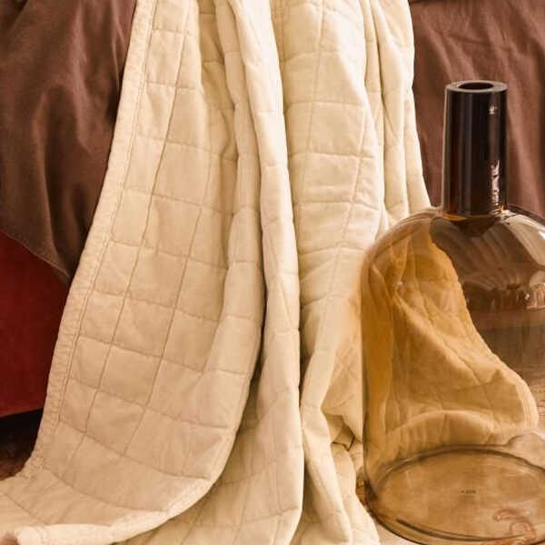 Essenza Plaid Julia 150x200cm - Sand - Afbeelding 3