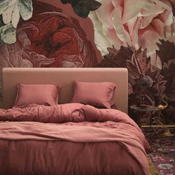 ESSENZA Dekbedovertrek Minte - Dusty Rose - Afbeelding 3