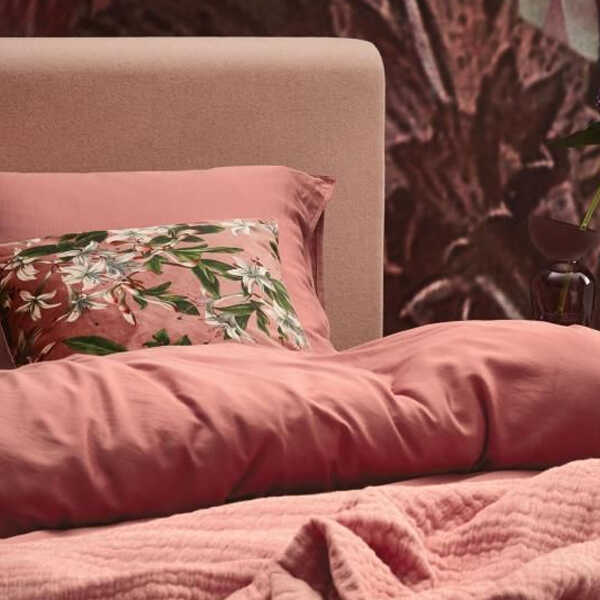 ESSENZA Dekbedovertrek Minte - Dusty Rose - Afbeelding 2