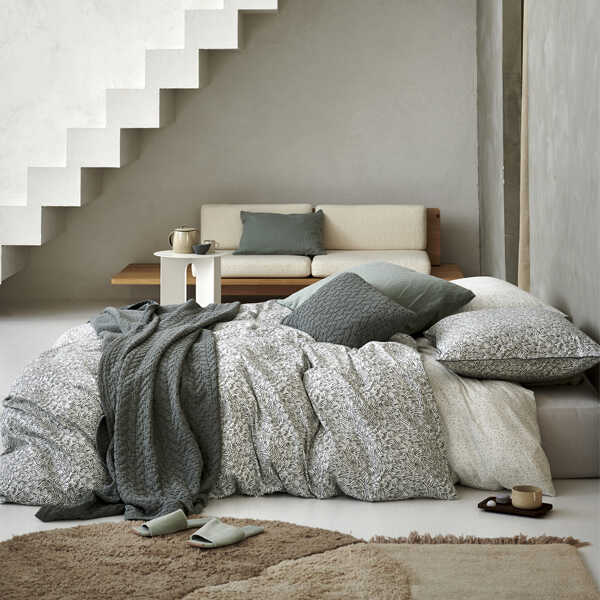 Vandyck PURE 10 Kussensloop 40x55cm - Sage Green - Afbeelding 2