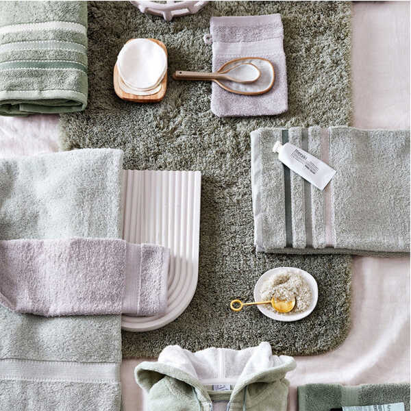 vertel het me Verzamelen bladzijde Vandyck PRESTIGE PLAIN Handdoek (60X110cm) - Pale Olive - Cees Mooi Stoer  Wonen Barneveld