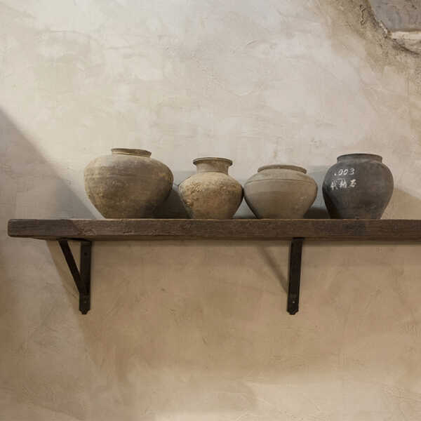 Wandplank Large 140cm - Oud Hout - Afbeelding 4