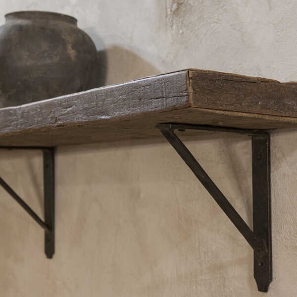 Wandplank Large 140cm - Oud Hout - Afbeelding 2