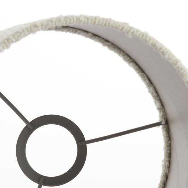 Lampenkap BOLERO Ø20x15cm – Wit - Afbeelding 3