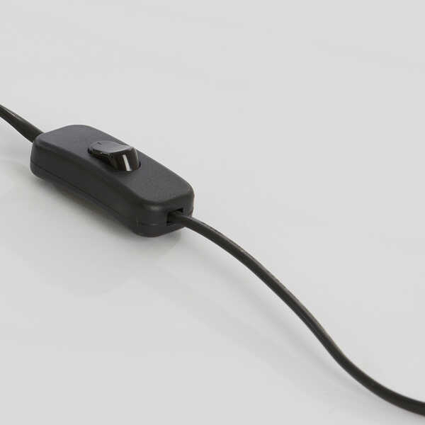 Wandlamp PAVAS Ø40x22cm - Mat Zwart - Afbeelding 5