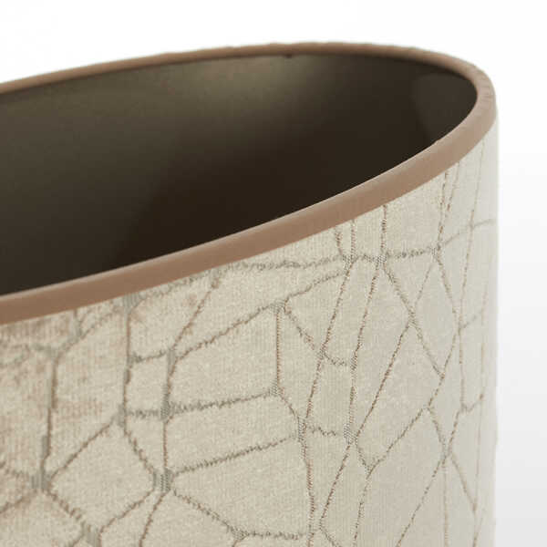 Lampenkap KASSEI Ovaal 38x17,5x19cm – Beige - Afbeelding 6