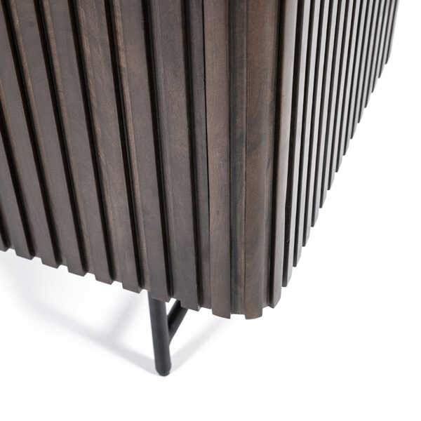 Kabinet Remi 2-deurs 96cm - Bruin - Afbeelding 5