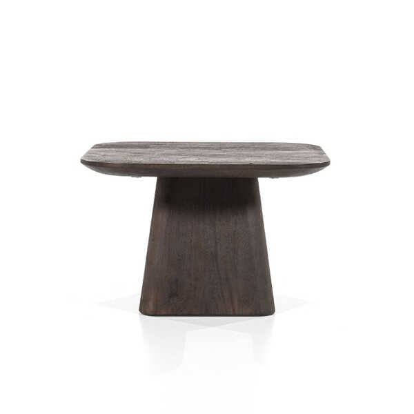 Bijzettafel Aron Vierkant 60x60cm - Bruin