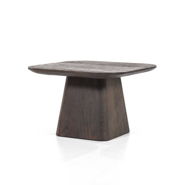 Bijzettafel Aron Vierkant 60x60cm - Bruin - Afbeelding 4