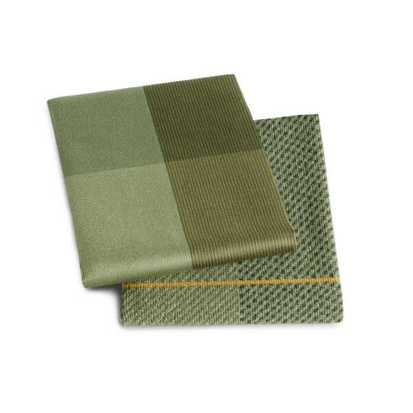 DDDDD Theedoek Blend 60x65cm - Olive Green - Afbeelding 3