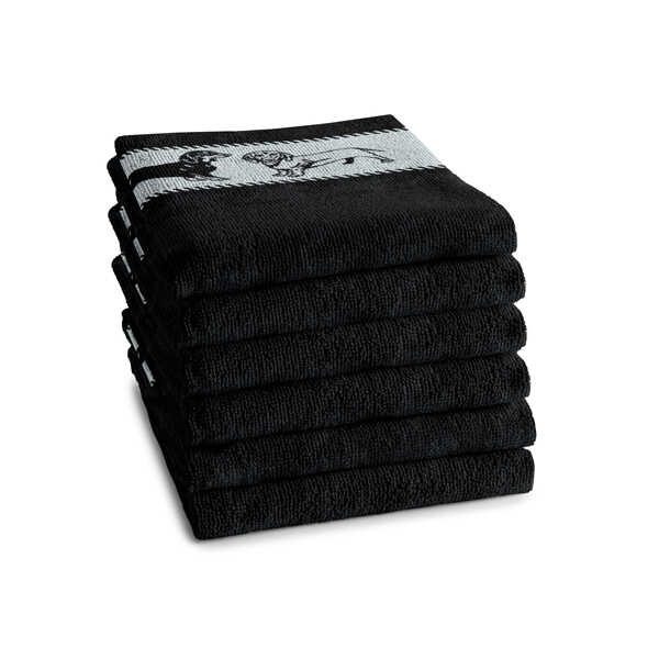 DDDDD Keukendoek Saar 50x55cm - Black