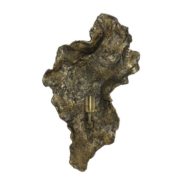 Wandlamp SIDOMI 37x13x62cm - Antiek Brons