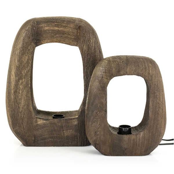 Tafellamp Gibs Large – Brown - Afbeelding 4