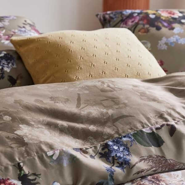 Essenza Sierkussen Knitted Ajour 30x50cm - Fern Yellow - Afbeelding 2