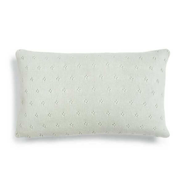 Essenza Sierkussen Knitted Ajour 30x50cm - Moring Swim