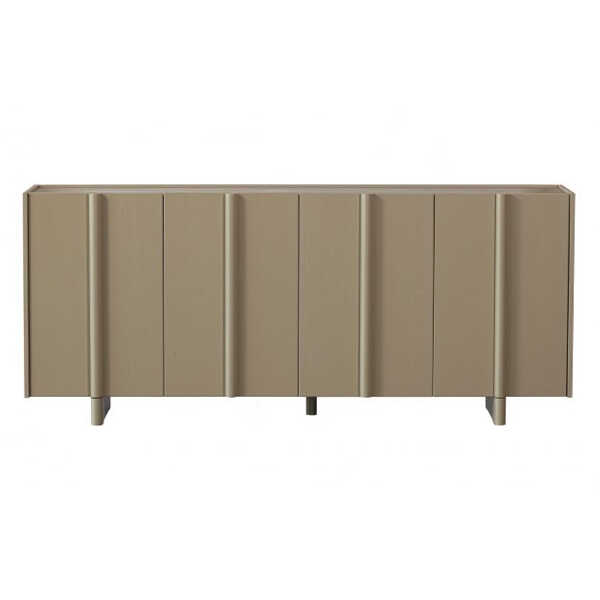 WOOOD Dressoir Basu 200cm - Grenen Mud - Afbeelding 4
