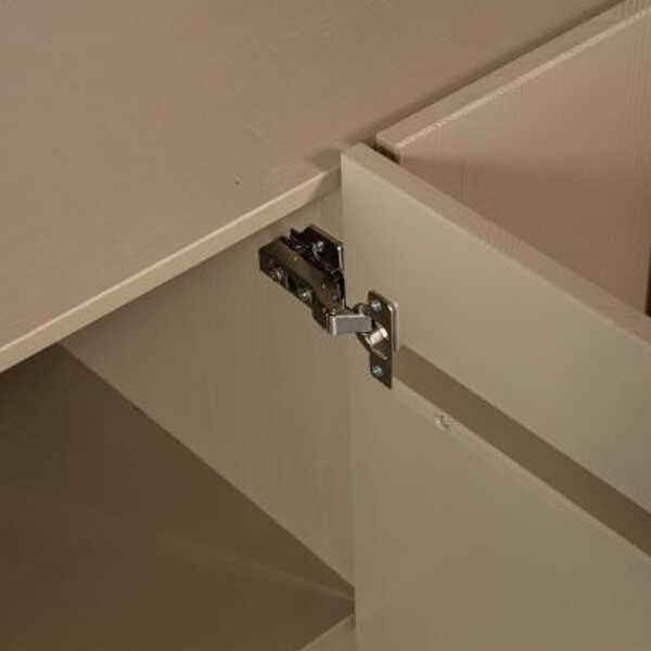 WOOOD Dressoir Basu 200cm - Grenen Mud - Afbeelding 7