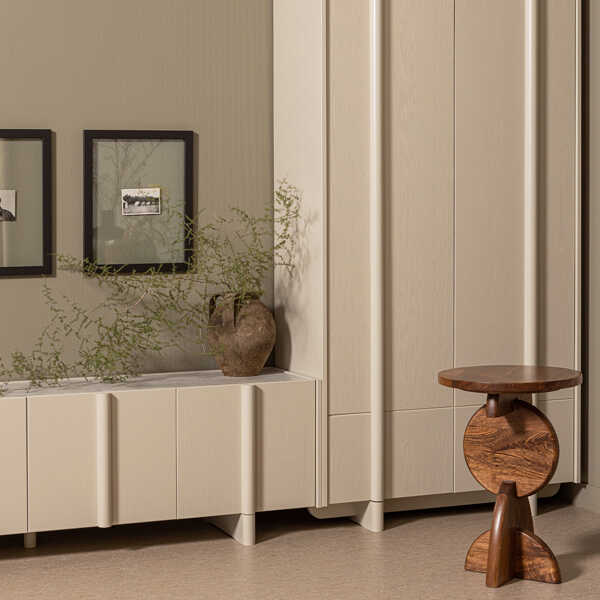 WOOOD TV-meubel Basu 200cm - Grenen Dust - Afbeelding 6