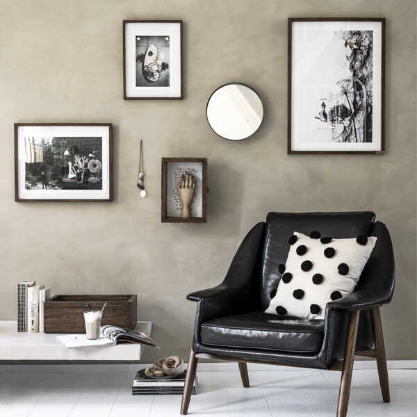 vtwonen Spiegel Sun Ø30cm - Zwart - Afbeelding 2