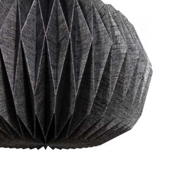 BePureHome Hanglamp Globe Papier – Naturel Zwart - Afbeelding 2